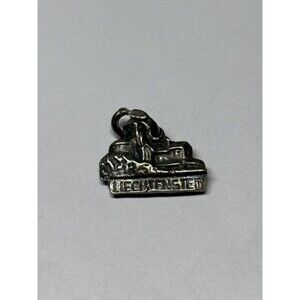 Vintage 800 Silver Furstentum Liechtenstein B&B Travel Charm Pendant
